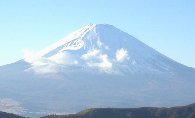 世界遺産登録された富士山